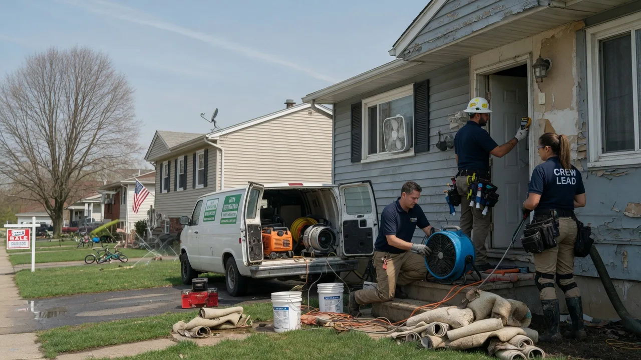 Flood Cleanup in Stewart, MN near me